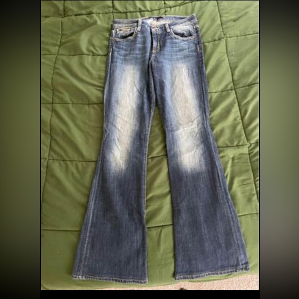 JOE’s the Visionaire high waist bootcut jeans, lightly worn
